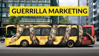 Guerilla Marketing  Unconventional Marketing Strategy  Needs Lot Of Creativity [upl. by Eberhart345]