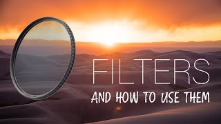 Photography Filters And How To Use Them CPL ND Night Sky and UV Filter [upl. by Ytnom]