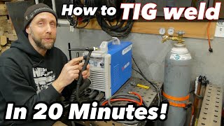 Learning how to TIG weld made easy [upl. by Alegnat]