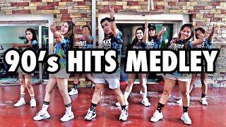 90’s HITS MEDLEY  BUGING Dance Fitness  BATANGAS CREW [upl. by Icak]