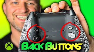 Install 4 Back Buttons Xbox Series XS Controller Easy DIY [upl. by Eyllek544]