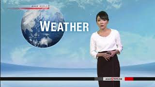 Kanako Sachno and Sayaka Mori NHK World Newsline December 28th 2017 [upl. by Allebram627]