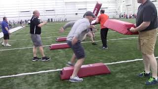 Youth Football Tackling Drills  Green Bay Packers coaching clinic [upl. by Rye]