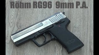 Röhm RG 96 Schreckschusspistole  Review [upl. by Yendic457]