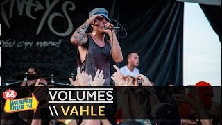 Volumes  Vahle Live 2014 Vans Warped Tour [upl. by Adnawt]