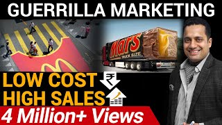 High Sales Through Low Cost Marketing  GUERRILLA MARKETING  DR VIVEK BINDRA [upl. by Lounge]