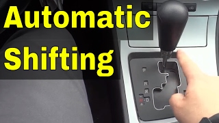 How To Shift Gears In An Automatic CarDriving Tutorial [upl. by Obala748]