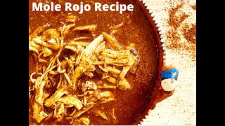 30 Minute Spicy Mole Rojo Red Mole Recipe I Molé Mama [upl. by Berton]