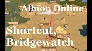 Albion Online  Caerleon to Bridgewatch fast almost safely [upl. by Pierson]