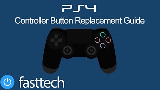 PS4 Controller Button Replacement Guide [upl. by Menendez308]