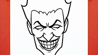 HOW TO DRAW THE JOKER [upl. by Licko365]