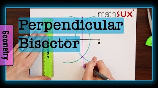 How to Bisect a Line Segment [upl. by Hallsy921]