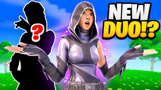 Meet My NEW DUO in Fortnite 👑 [upl. by Ahsiat]