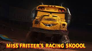 Cars 3 Miss Fritters Racing Sckool Sneak Peak Available On October 24th And BluRay amp DVD [upl. by Ahsenor227]