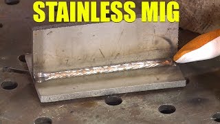 MIG Welding Stainless Steel [upl. by Kerianne]