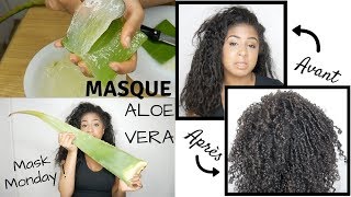 MASQUE CHEVEUX ALOE VERA I NaturalMaskMonday [upl. by Naol887]