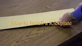 How to Install a Kick Plate [upl. by Ellevehs]