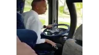 Bus driver shifting gears gently viral Facebook edit [upl. by Pincas61]