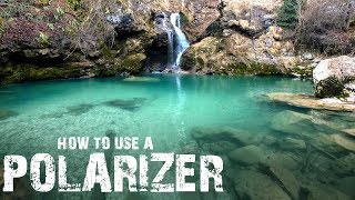 HOW TO use a POLARIZER filter in field review  Why you NEED a POLARISING FILTER [upl. by Nylahsoj172]