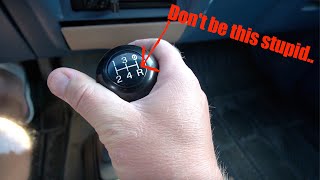 What Happens If You Put A MANUAL Transmission In REVERSE While Driving [upl. by Georgetta]