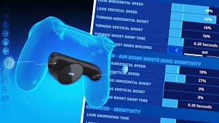 BEST Fortnite Settings For DualShock 4 Back Button Attachment [upl. by Mosera]