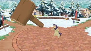 Hisuian Typhlosion Flattened by Wood Hammer [upl. by Naicul]