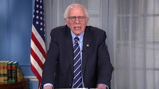 Sen Sanders Responds to Trumps Congressional Address [upl. by Zoa]