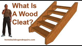 Stair Building Problems Advice And Tips For Using Wood Cleats Instead of Metal Brackets [upl. by Ewald]