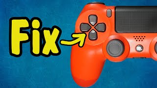 How to Fix the Dpad on a DualShock 4 PS4 Controller  Repair Replace Clean Stuck Sticky Broken Dpad [upl. by Luebke]