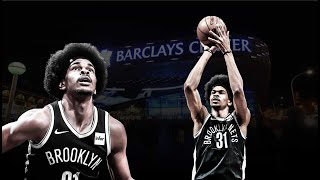 Jarrett Allen ALL Career 3Pointers [upl. by Aisanat]