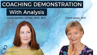 Coaching Demonstration with ICF PCC Marker Analysis [upl. by Bennir]