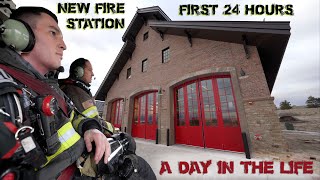 First 24 Hours in a New Fire Station  A Day in the Life [upl. by Meer]