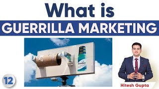 What is Guerrilla Marketing in Hindi  Guerrilla Marketing Ideas  Guerrilla Marketing Hitesh Gupta [upl. by Amber233]