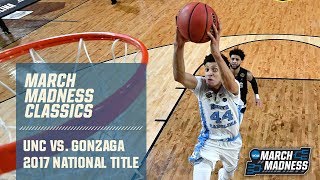 North Carolina vs Gonzaga 2017 National Championship  FULL GAME [upl. by Bolten996]