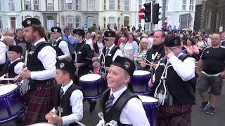 Portrush Pipe Band Parade 2019 [upl. by Yurt778]