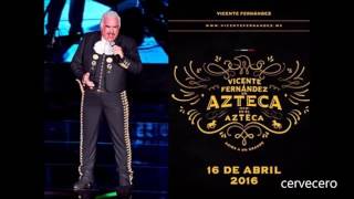 La Derrota  Vicente Fernandez en vivo [upl. by Ahsykal785]