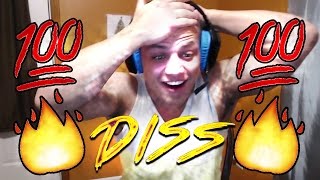 TYLER1 REACTS TO FIRE DISS TRACK [upl. by Carleton]