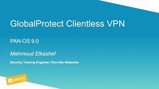 Tutorial GlobalProtect Clientless VPN [upl. by Yreffeg]