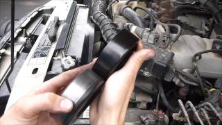 Idler Pulley How to replace EASY and CHEAP [upl. by Odnalor]