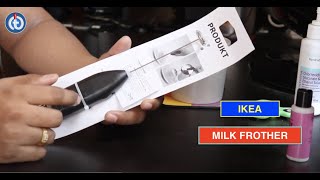 IKEA MILK FROTHER Review amp Battery Installation [upl. by Hercule]