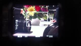 Fujifilm XPro1 viewfinder behaviour with zoom [upl. by Rudie870]