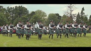 New Medley by Inveraray amp District Pipe Band at the 2019 UK Championships in Lurgan [upl. by Feliks]