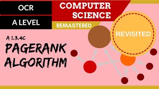 69 OCR A Level H446 SLR12  13 PageRank algorithm revisited [upl. by Ronel]