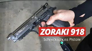 Zoraki 918 chrome  Schreckschuss Pistole [upl. by Eniretak539]