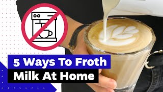 How To Froth Milk At Home Best Milk Frothers Review [upl. by Presley860]