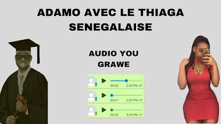 ADAMO AUDIO KATANTÉ AKK THIAGA SENEGALAISE BY BOU SAF SAP [upl. by Inimak]