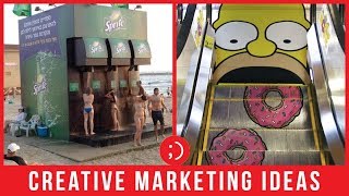 47 Creative Marketing and Guerilla Marketing Ideas Slideshow [upl. by Sandye459]