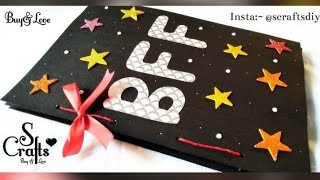 Gift Card  Scrapbook 🌺  Handmade  S Crafts  Gift for best friend  BFF  Handmade gift ideas [upl. by Llecrep662]