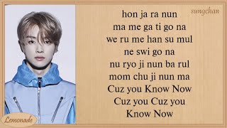 NCT U  Know Now Easy Lyrics [upl. by Kalindi]