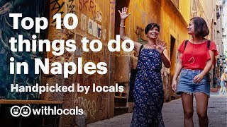 🏖️ The Top 10 things to do in Naples  WHAT to do in Naples amp WHERE to go by the locals 🍕 [upl. by Namlaz]